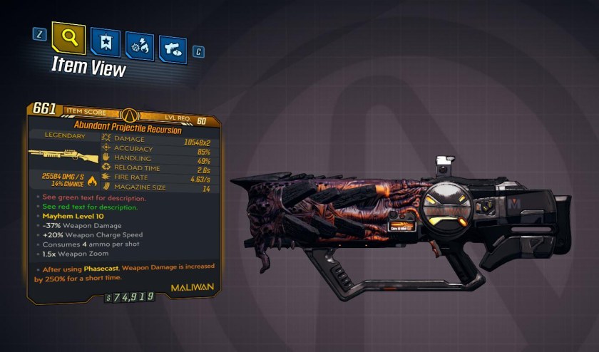 Амбермайр Borderlands 3 карта