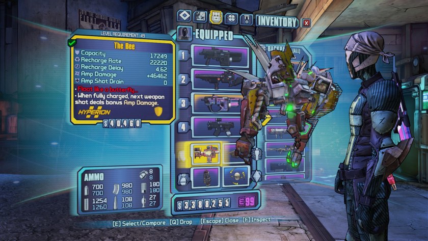 Таблица урона Borderlands 3