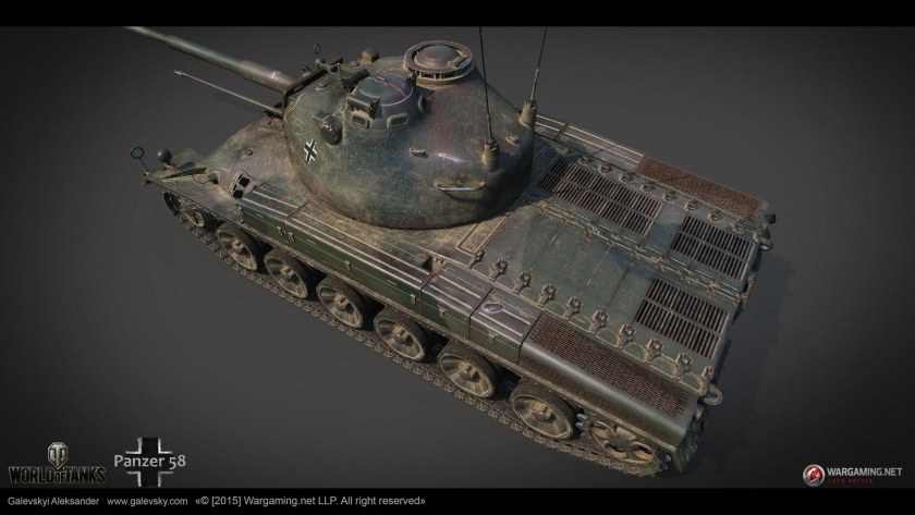 Танк panzer 58 mutz (83 фото)