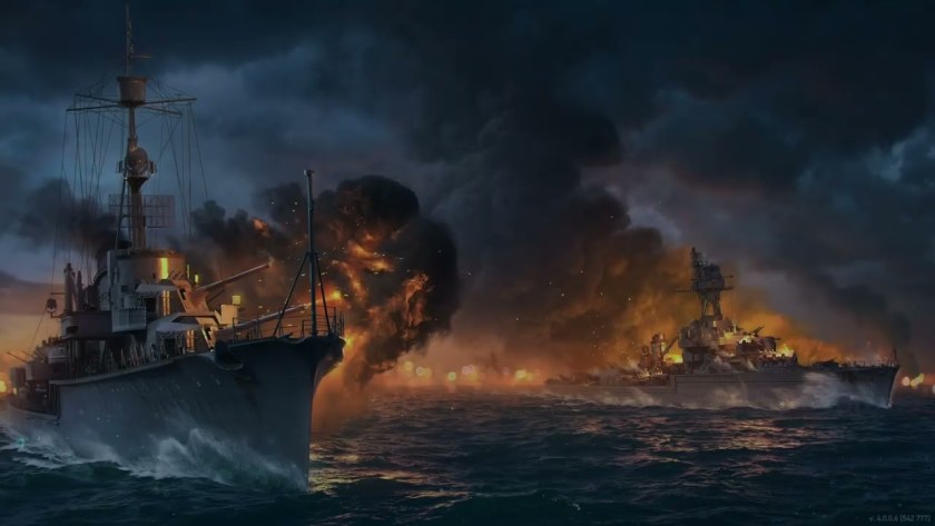 Корабль 2 уровня в World of Warships