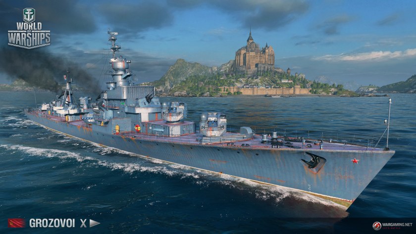 Эсминец Грозовой World of Warships