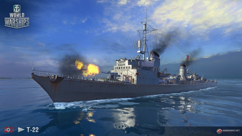 Эсминец Грозовой World of Warships