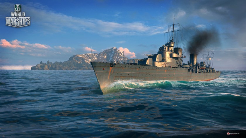 Эсминцы в World of Warships