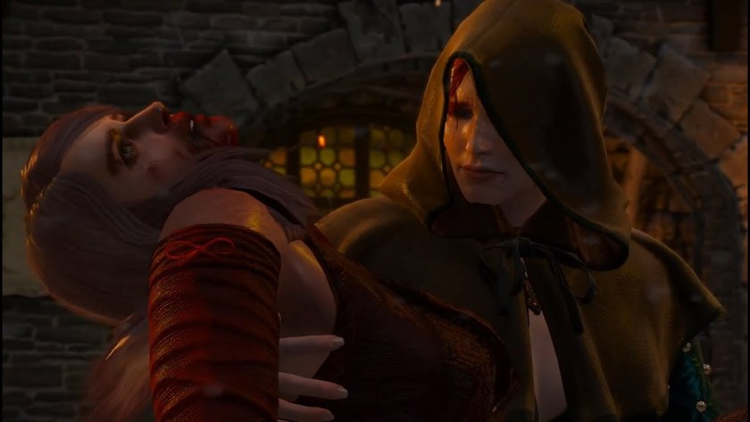The Witcher 3 Wild Hunt Геральт и Цири