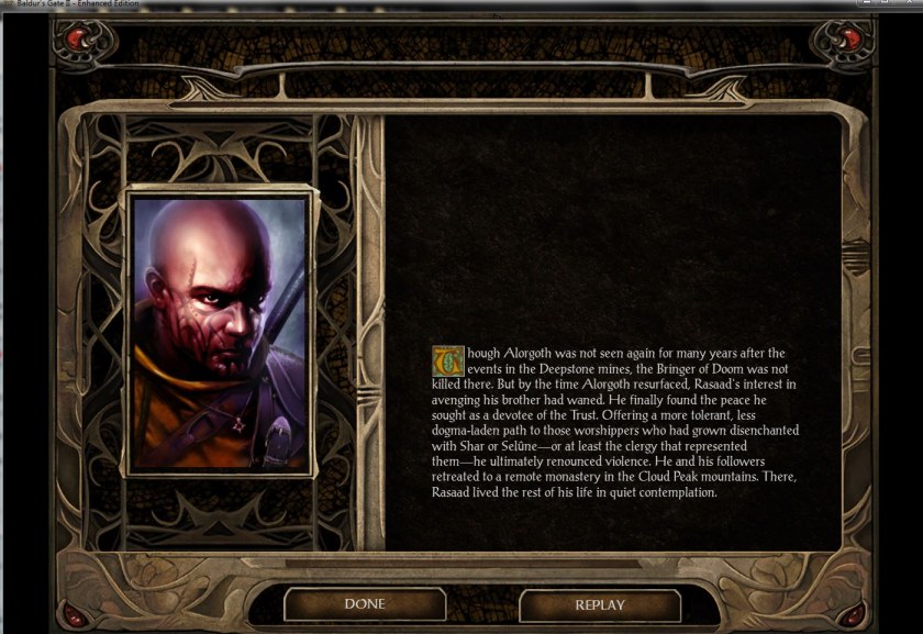 Baldur's Gate 2 инвентарь