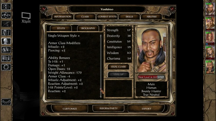 Baldur's Gate 1 enhanced Edition