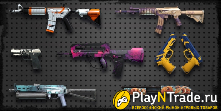 CS go скины оружия