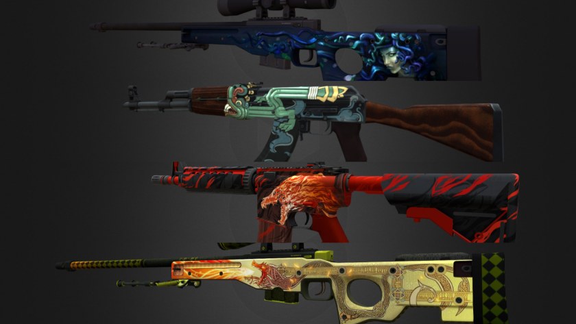 Counter-Strike Global Offensive оружие
