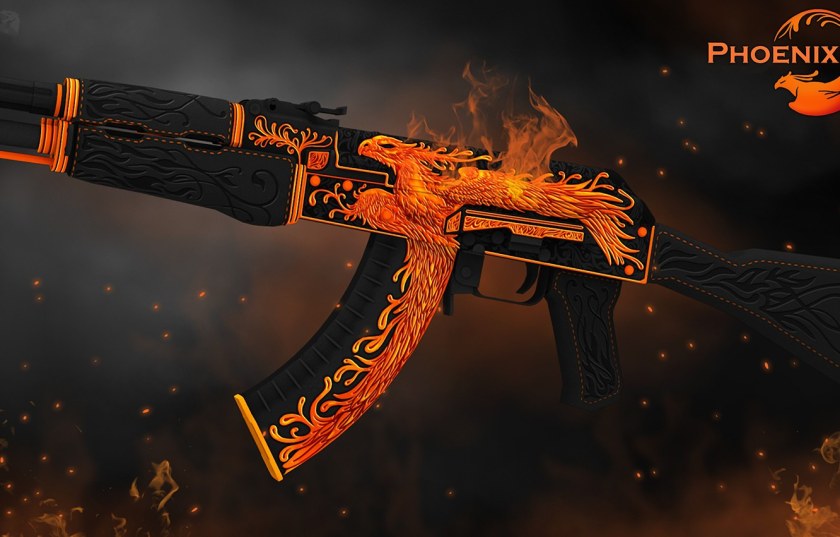 Скин ak47 Феникс