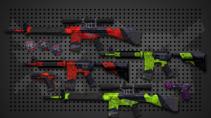 Скины CS go дайме