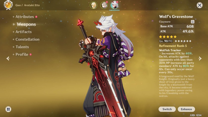 Genshin Impact Итто