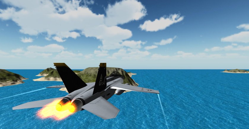 Авиасимулятор f/a-18