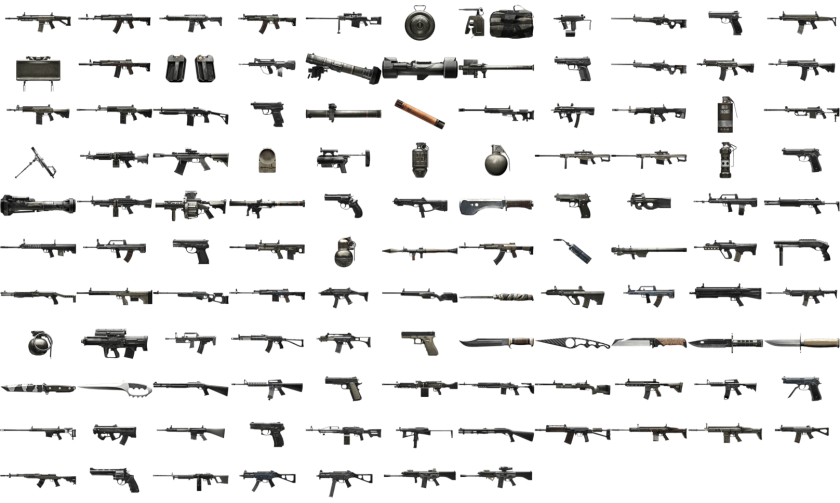 Оружие бателфилд 4 all Weapons