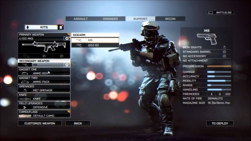 Battlefield 4 список оружия