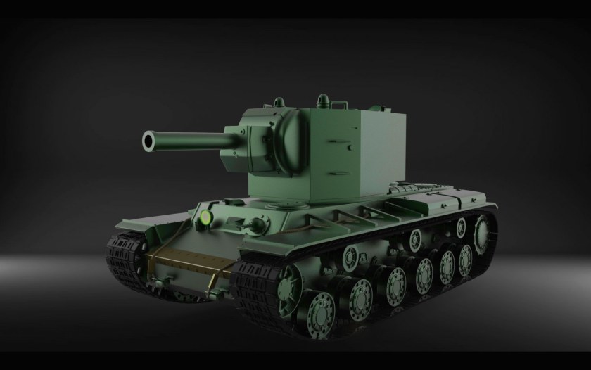 Танк кв-1 3d модель