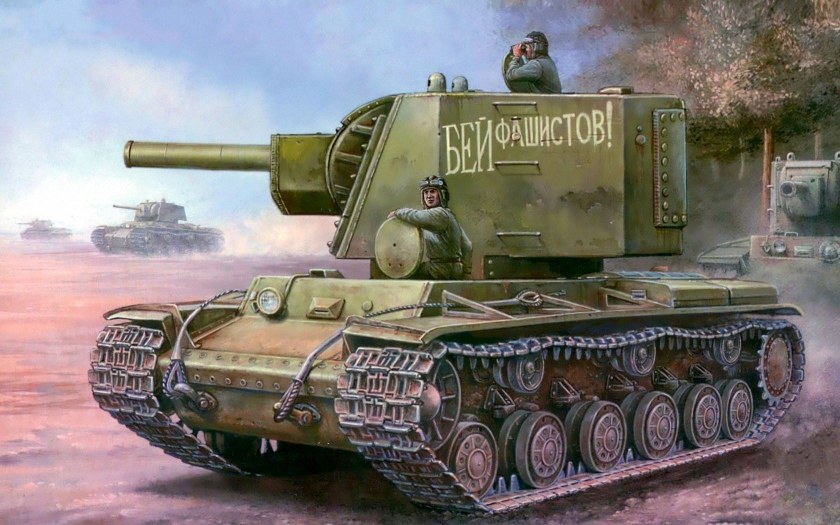 Танк кв 2 СССР вторая мировая война