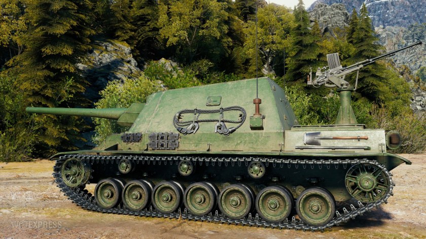 Танк PZ. 4.G аниме