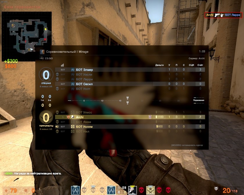 Dust2 карта с обозначениями