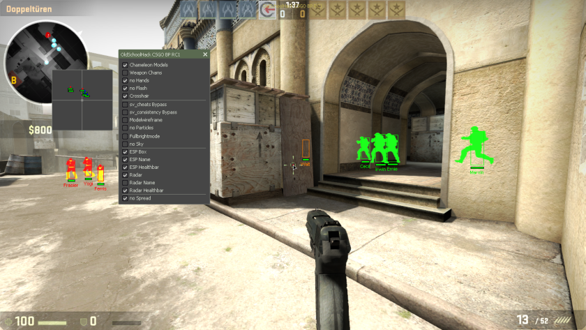 Аим - чит для CS:go
