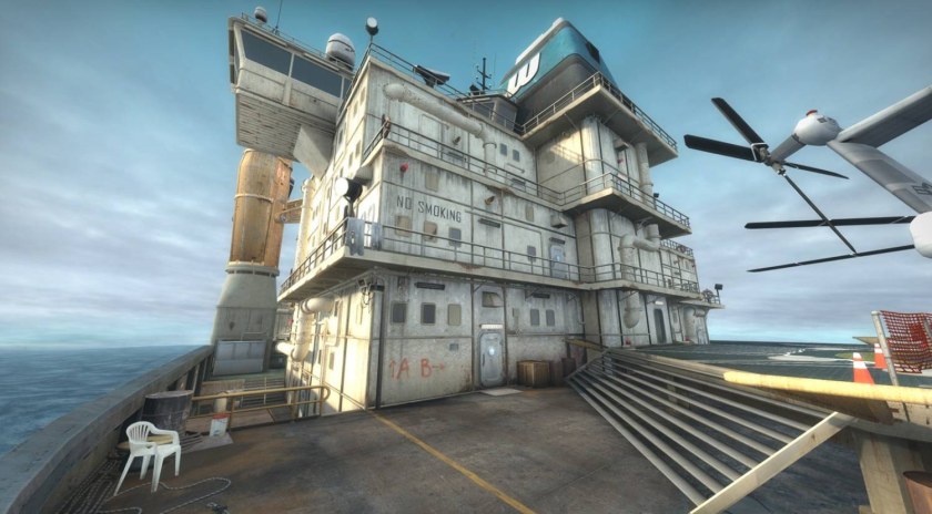 CS go карта с кораблем
