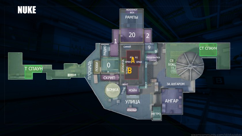 Карта Mirage Training