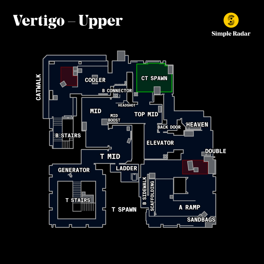 Карта Overpass CS go