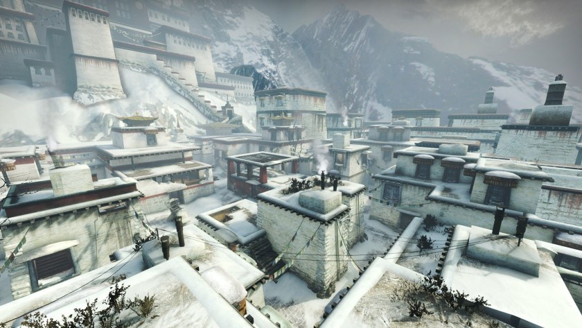 CS go зимняя карта