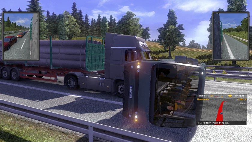 Симулятор дальнобойщика Euro Truck Simulator 2