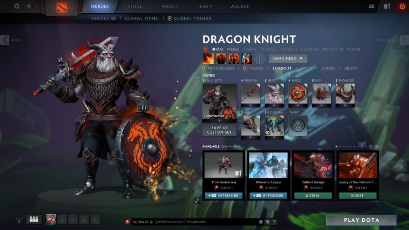 Сеты на ДК Dota 2