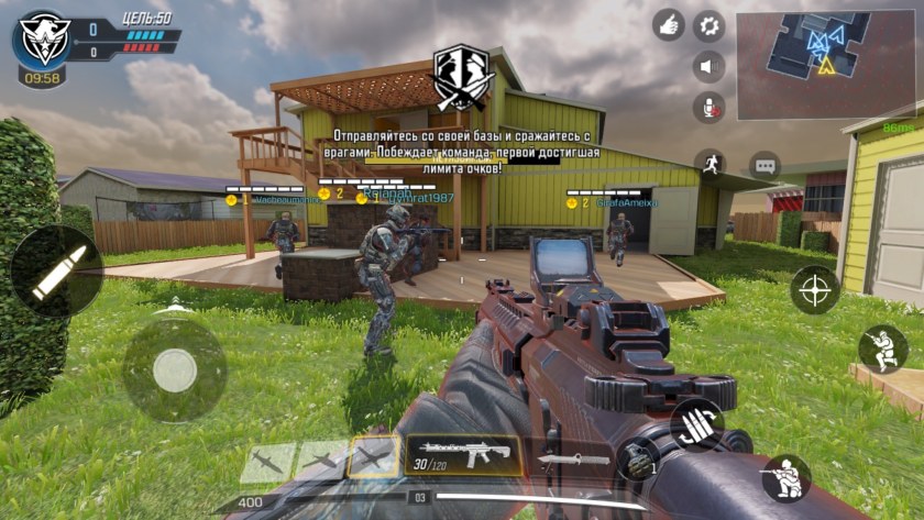Call of Duty mobile Интерфейс