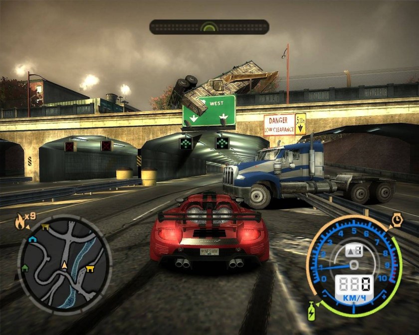 Need for Speed most wanted 2005 ноутбук