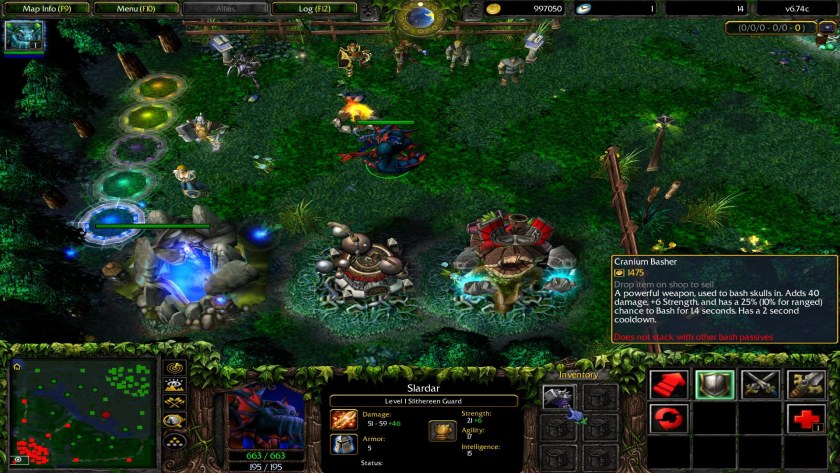 Warcraft 3 предметы для героев