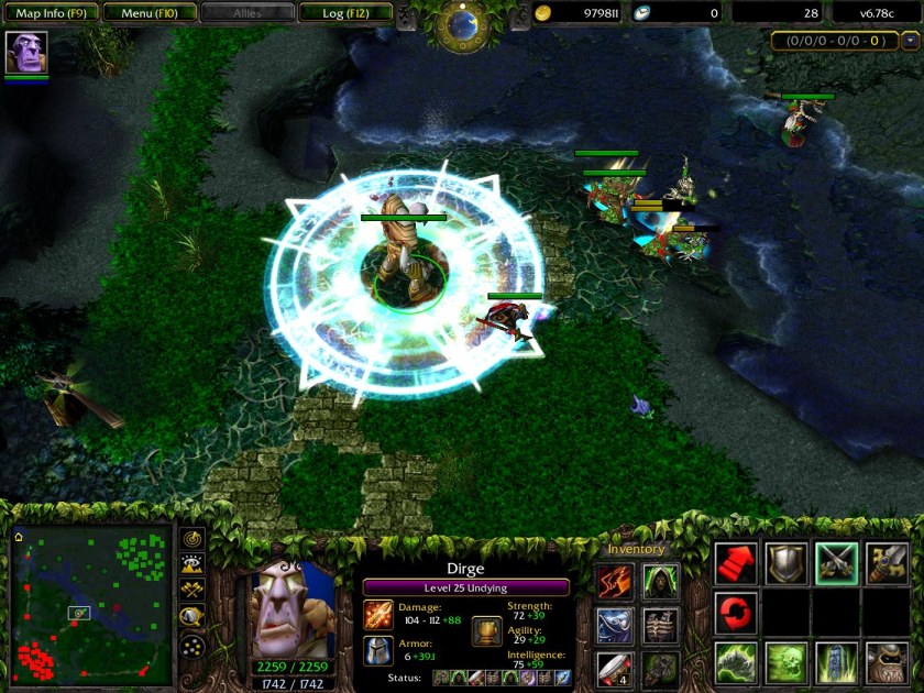 Warcraft 3 Defense of the Ancients