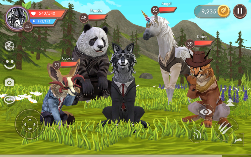 WILDCRAFT: сим жизни зверей