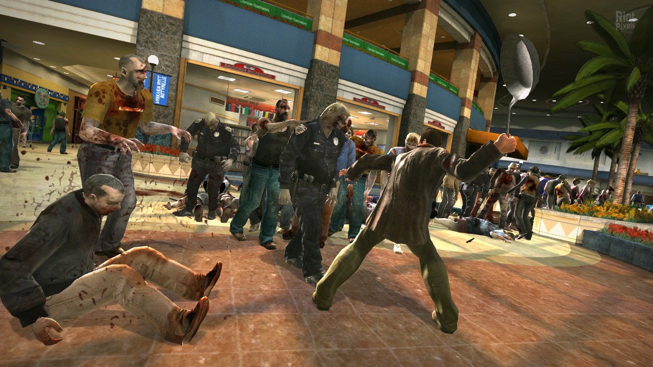 Много игр зомби. Dead Rising (Xbox 360).