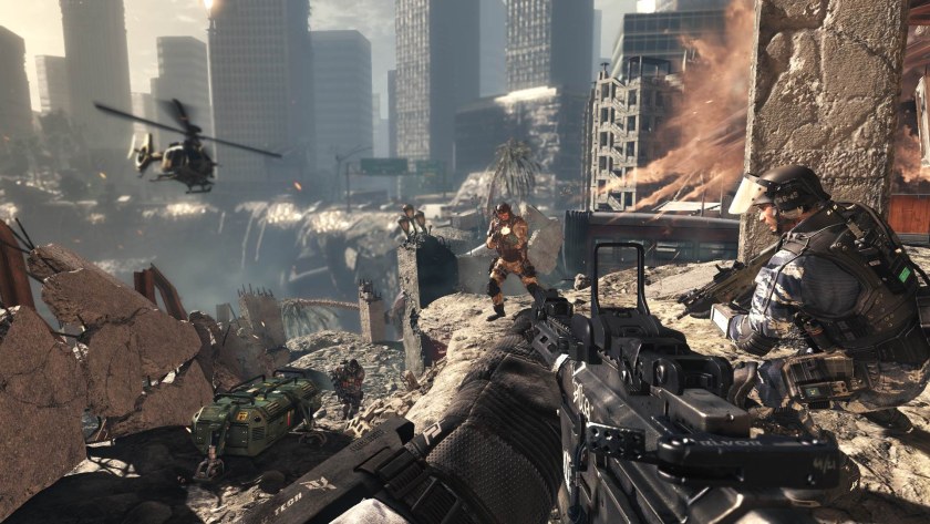 Call of Duty Ghosts геймплей