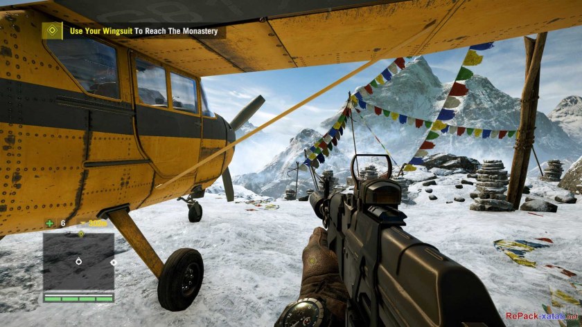 Far Cry 4 самолет